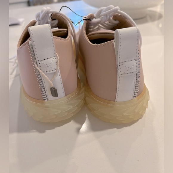 Giuseppe Zanotti blush sneakers nwt size 41 - Picture 5 of 8